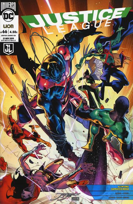 Justice League. Vol. 66 - copertina