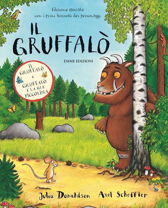 Il Gruffalò-Gruffalò e la sua piccolina. Ediz. a colori - Julia Donaldson - copertina