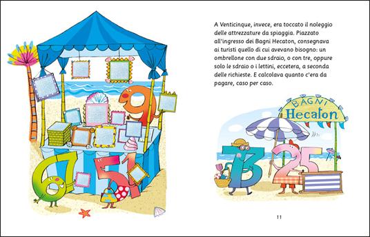 I problemi di Temperino il bagnino. Avventure all'isola delle tabelline. Ediz. ad alta leggibilità - Germano Pettarin,Jacopo Olivieri - 2