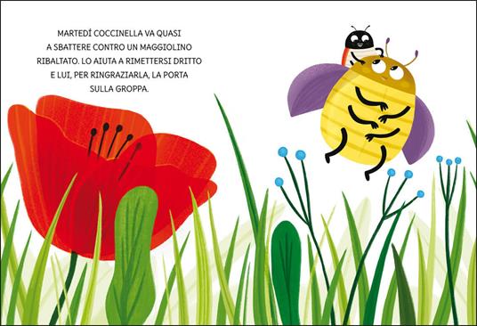Coccinella, all'avventura! Con adesivi. Stampatello maiuscolo. Ediz. illustrata - Giuditta Campello - 3