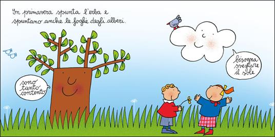Primavera con la nuvola Olga. Ediz. a colori - Nicoletta Costa - 2