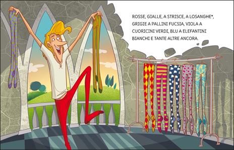 Battaglia in calzamaglia. Prime letture. Stampatello maiuscolo. Ediz. a colori - Giuditta Campello - 3