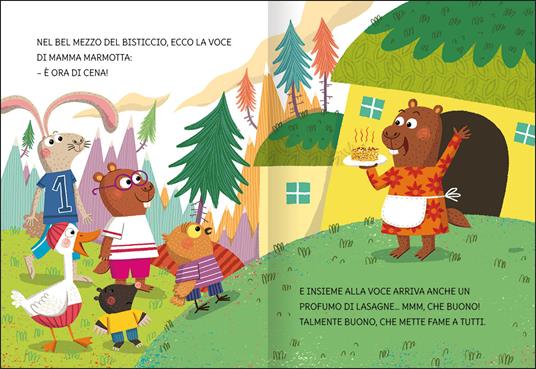 Lasagne per tutti! Con adesivi. Stampatello maiuscolo. Ediz. a colori - Giuditta Campello - 4