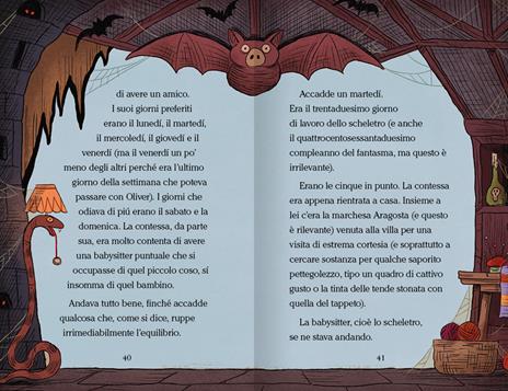 Il piano geniale di Oliver lo scheletro. Stampatello minuscolo. Ediz. a colori - Giuditta Campello - 4