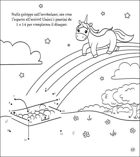 Unicorni magici. Libro da colorare. Ediz. illustrata. Con 5 gomme. Con 5 matite - 3