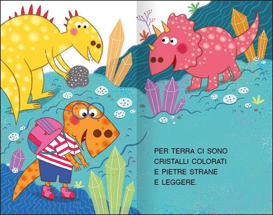Una gita avventurosa per Diego il dinosauro. Stampatello maiuscolo. Ediz. a colori - Raffaella Bolaffio - 4