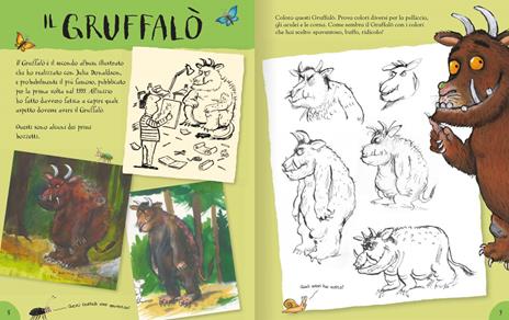 Come disegnare il Gruffalo e i suoi amici. Ediz. a colori - Julia Donaldson,Axel Scheffler - 2