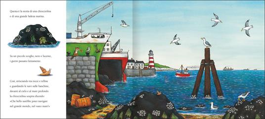 La chiocciolina e la balena. Ediz. a colori - Julia Donaldson - 2