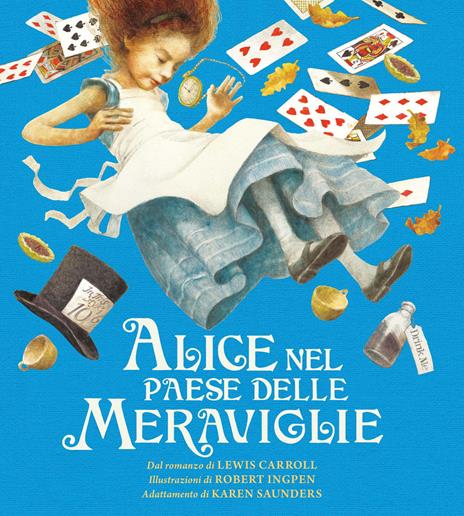 Alice nel paese delle meraviglie. Ediz. a colori - Karen Saunders - copertina