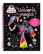 Unicorni magici. Gratta e colora. Ediz. a spirale