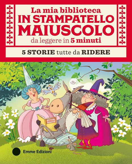 La mia biblioteca in stampatello maiuscolo da leggere in 5 minuti. Ediz. a colori - Giuditta Campello - copertina