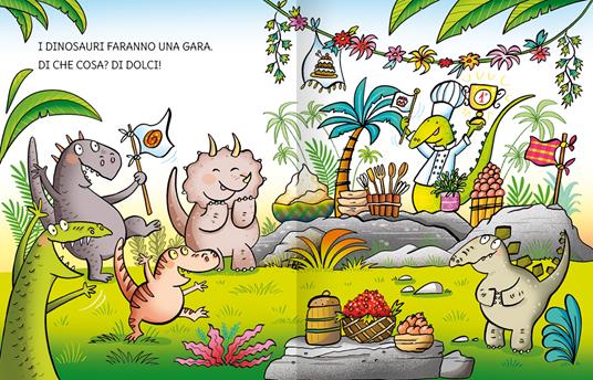 T-Rex fa i pasticcini. Stampatello maiuscolo. Ediz. a colori - Giuditta Campello - 2