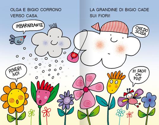 La nuvola Olga e Bigio. Stampatello maiuscolo. Ediz. a colori - Nicoletta Costa - 3