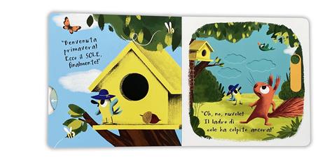 Il ladro di foglie scopre le stagioni. Con parti mobili. Ediz. a colori - Alice Hemming - 4