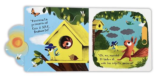 Il ladro di foglie scopre le stagioni. Con parti mobili. Ediz. a colori - Alice Hemming - 5