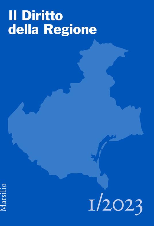 Il diritto della regione (2023). Vol. 1 - copertina