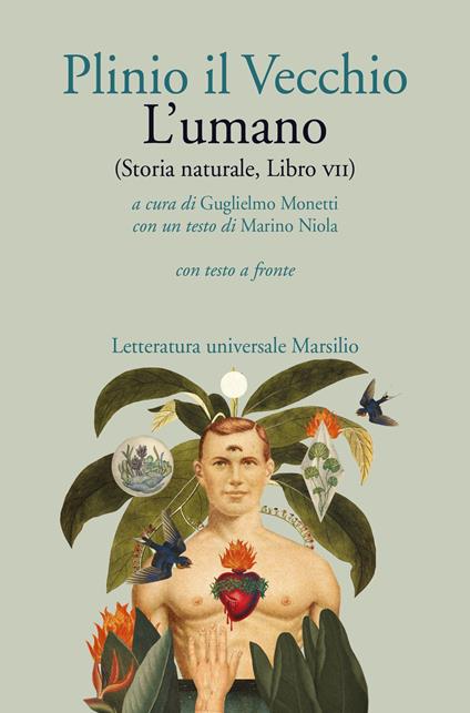 L'umano (Storia naturale, libro VII). Con testo latino a fronte - Plinio il Vecchio - copertina