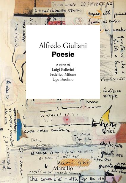 Poesie - Alfredo Giuliani - copertina