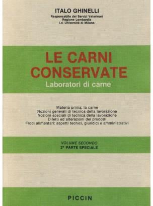 Le carni conservate - Italo Ghinelli - copertina