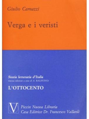 Verga e i veristi. Estratto da Storia letteraria d'Italia - Giulio Carnazzi - copertina