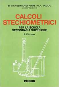 Libro Calcoli stechiometrici Paola Michelin Lausarot G. Angelo Vaglio