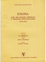 Etiopia: fine del regime imperiale e processo rivoluzionario (1974-1991)