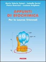 Appunti di biochimica. Per le lauree triennali