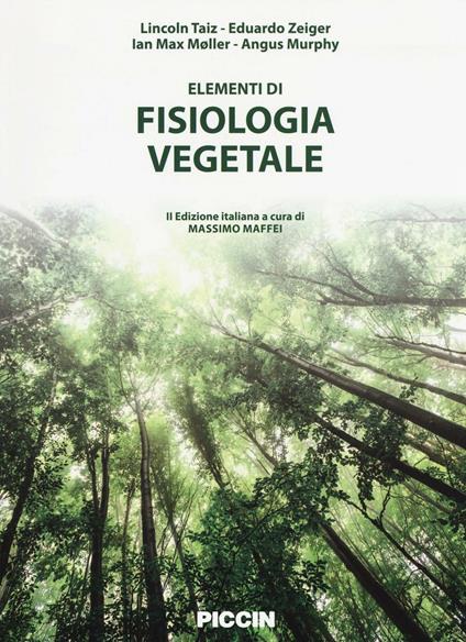 Elementi di fisiologia vegetale - copertina