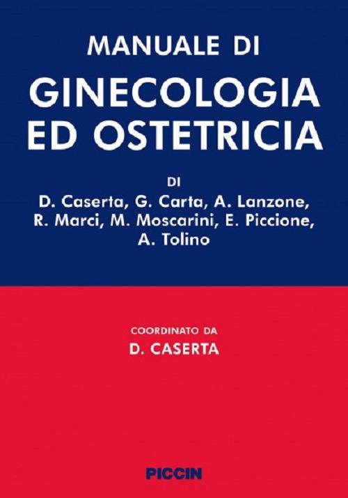 Manuale di ginecologia ed ostetricia - copertina