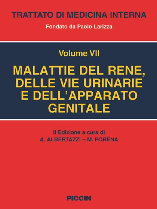 Malattie del rene, delle vie urinarie e dell'apparato genitale - copertina