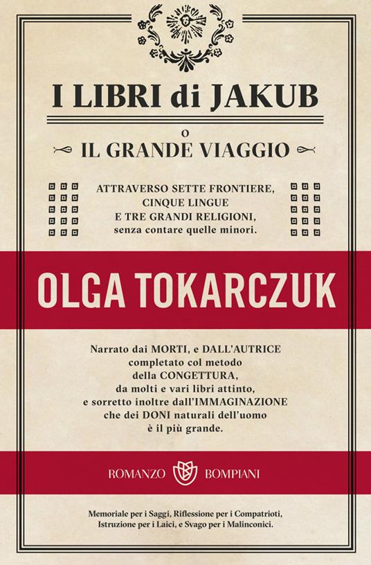 I libri di Jakub - Olga Tokarczuk - copertina