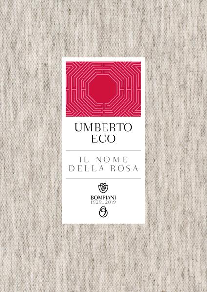 Il nome della rosa - Umberto Eco - copertina