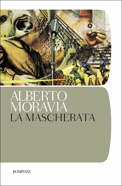 La mascherata - Alberto Moravia - copertina