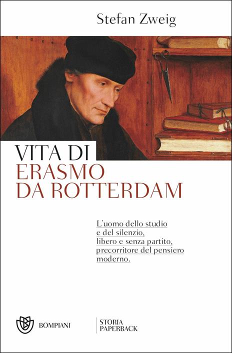 Vita di Erasmo da Rotterdam - Stefan Zweig - copertina