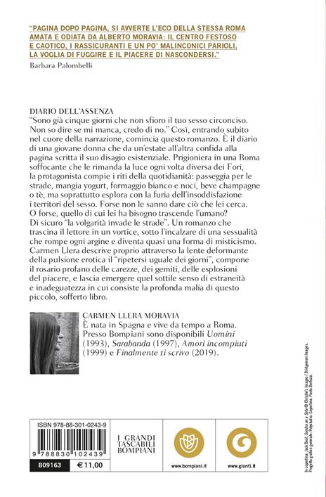 Diario dell'assenza. Nuova ediz. - Carmen Llera Moravia - 2