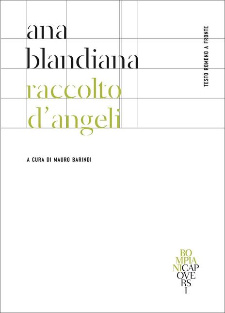 Raccolto d'angeli. Testo rumeno a fronte - Ana Blandiana - copertina