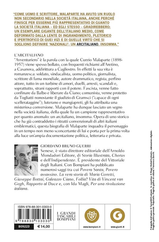 L' arcitaliano. Vita di Curzio Malaparte - Giordano Bruno Guerri - 2