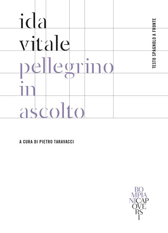 Pellegrino in ascolto. Testo spagnolo a fronte - Ida Vitale - copertina