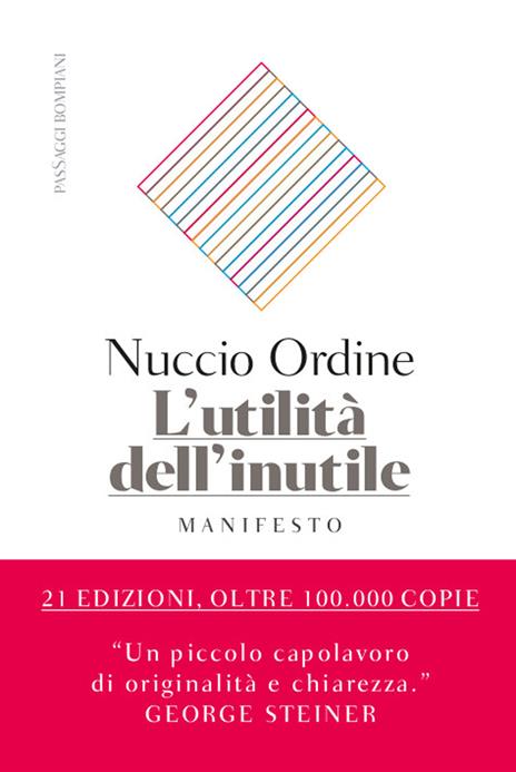L'utilità dell'inutile. Manifesto - Nuccio Ordine - copertina