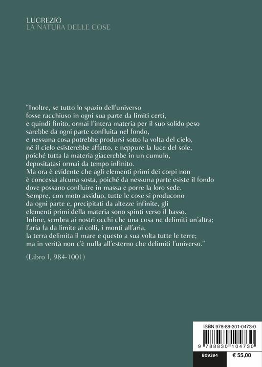 La natura delle cose. Testo latino a fronte - Tito Lucrezio Caro - 4