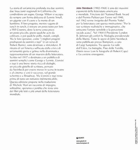 Uomini e topi - John Steinbeck - 2