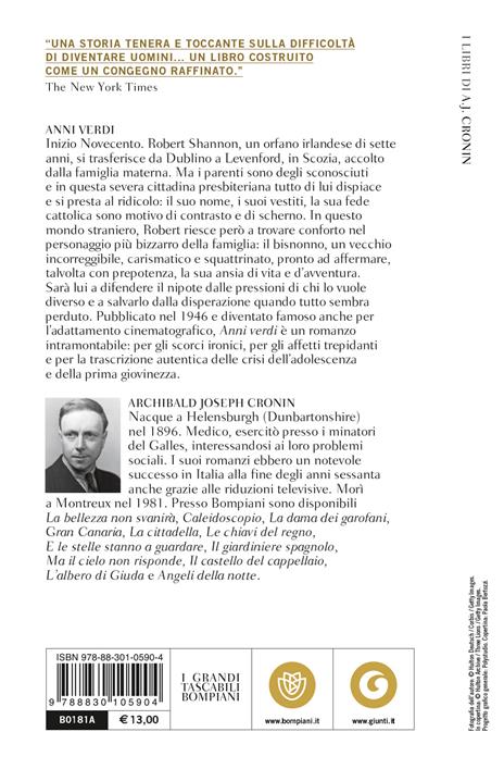 Anni verdi - A. Joseph Cronin - 2