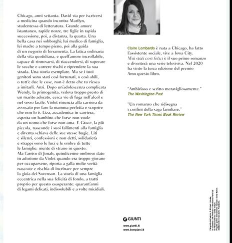 Mai stati così felici - Claire Lombardo - 3