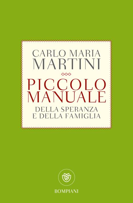 Piccolo manuale della speranza - Carlo Maria Martini - copertina