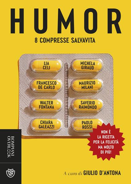 Copertina del libro Humor. 8 compresse salvavita
