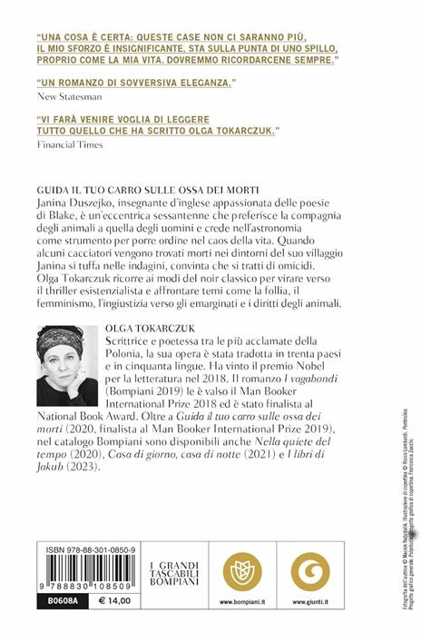 Guida il tuo carro sulle ossa dei morti - Olga Tokarczuk - 2