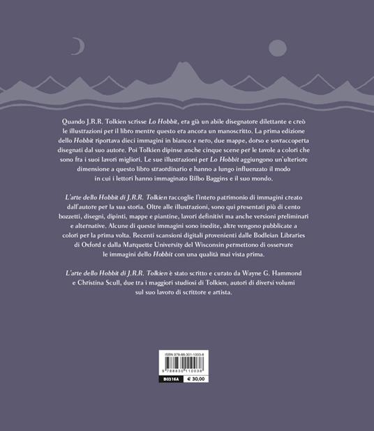 L'arte dello Hobbit di J. R. R. Tolkien. Ediz. a colori - G. Hammond Wayne,Christina Scull - 2