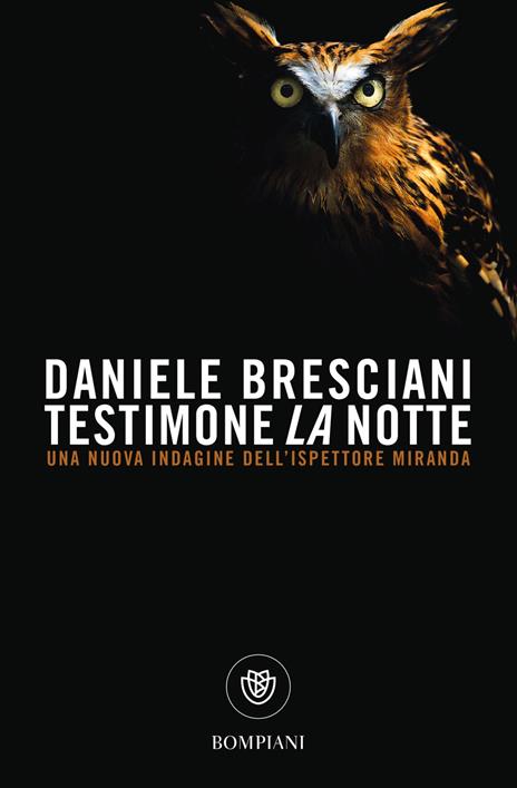 Testimone la notte - Daniele Bresciani - copertina