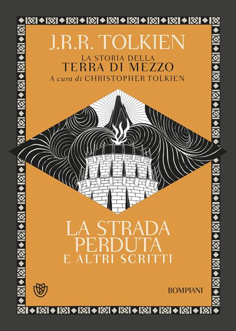 La strada perduta ed altri scritti. La storia della Terra di mezzo. Vol. 5 - John R. R. Tolkien - copertina
