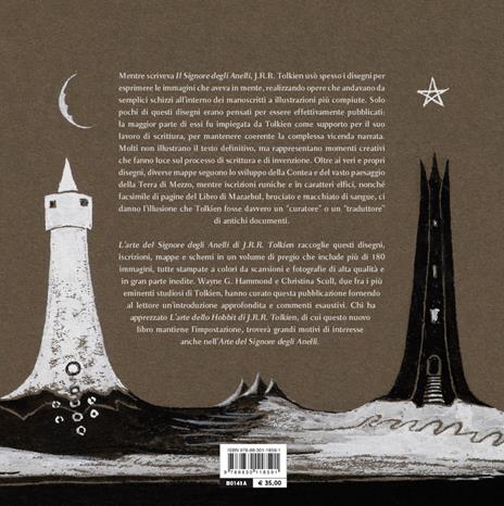 L'arte del Signore degli Anelli di J.R.R. Tolkien. Ediz. illustrata - John R. R. Tolkien,G. Hammond Wayne,Christina Scull - 2